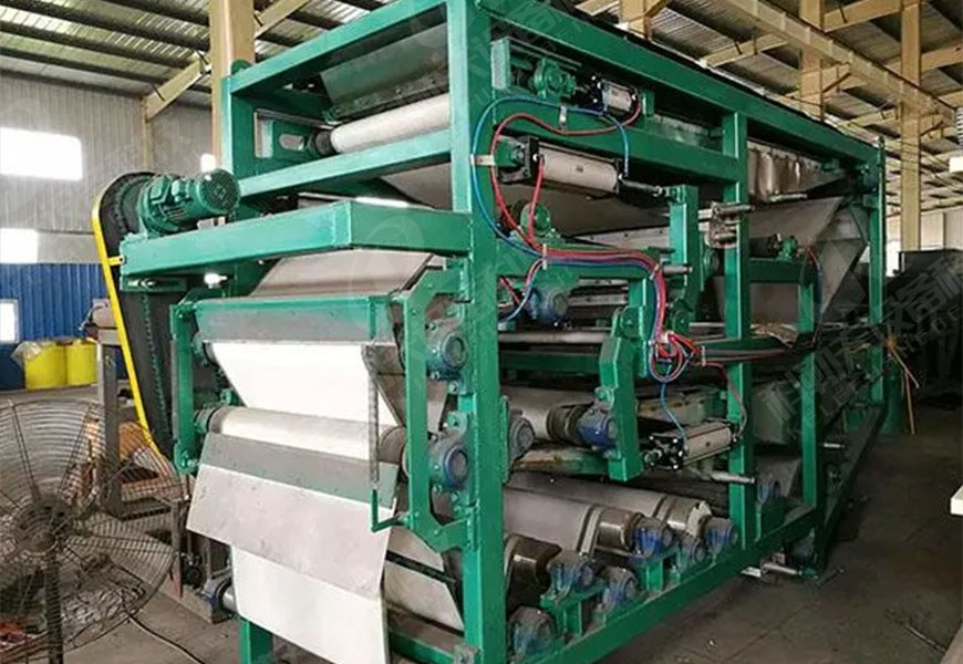 带式压滤机工作原理图